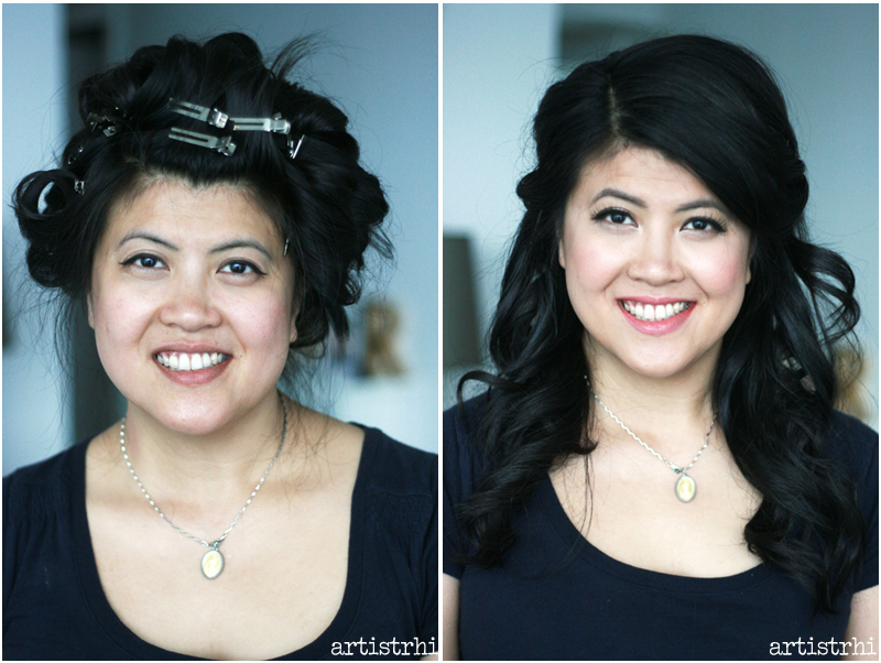 before and after bridal beauty artistrhi toronto makeup hair rhia amio