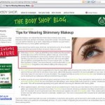 NOTE | artistrhi on The Body Shop Blog!