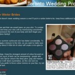 RHIA ON TWP | Beauty Tips for Winter Brides