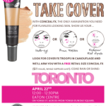 BEAUTY NOTE | CoverFx Flash Mob Toronto Event
