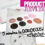 PRODUCT REVIEW | Five Minute Face Palette by @JoeFreshStyle Beauty