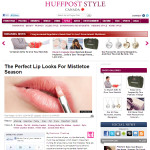 GET THE LOOK | Huffington Post x artistrhi:  Perfect Lip Looks for Mistletoe Season 