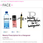 ARTIST TIP | Beauty Prescription for a Hangover 