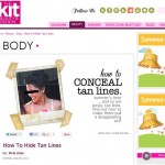 UPDATES | How to Conceal Tan Lines with artistrhi x The Kit